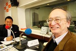 「マット安川のずばり勝負」ゲスト：宮崎正弘／前田せいめい撮影