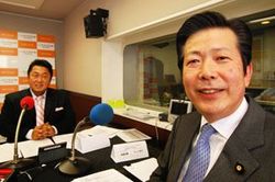 「マット安川のずばり勝負」ゲスト：山口那津男／前田せいめい撮影