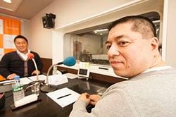 「マット安川のずばり勝負」ゲスト：佐藤優／前田せいめい撮影