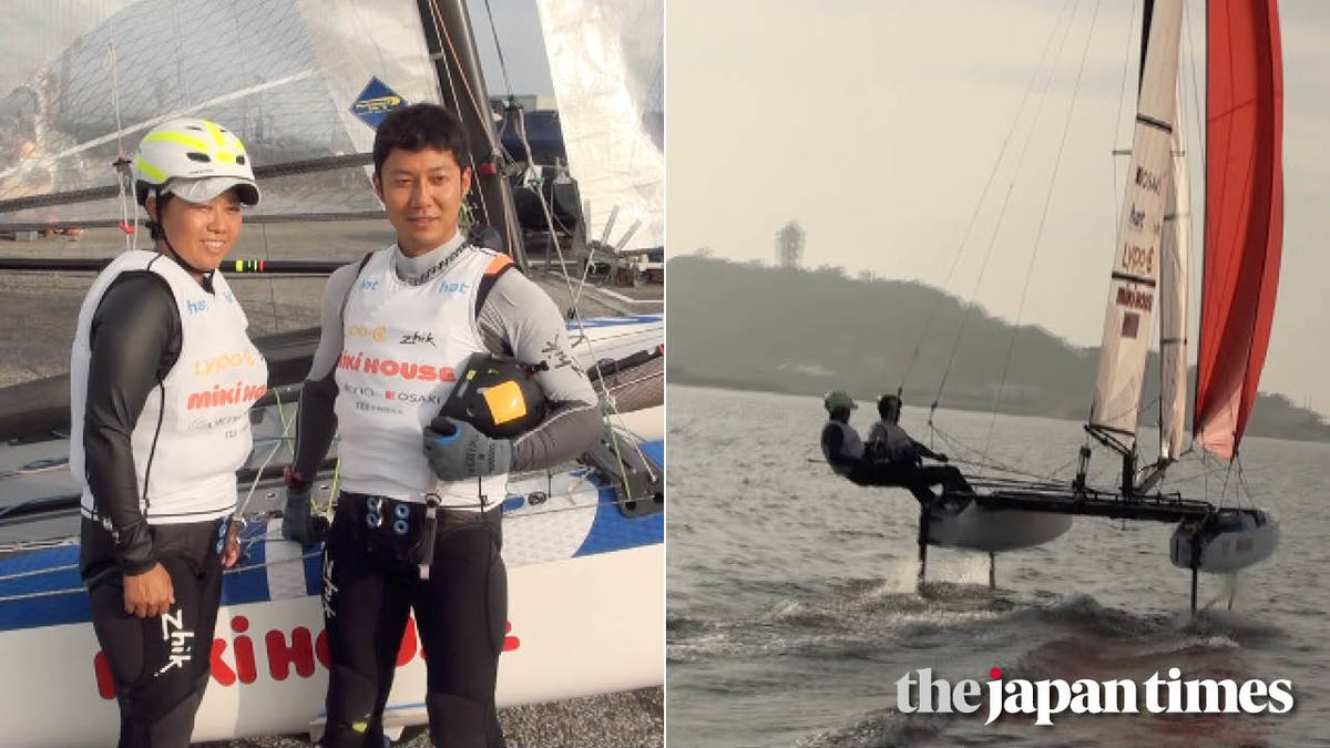 Long-time sailors Kajimoto, Kawata shoot for Olympic dream | JBpress ...