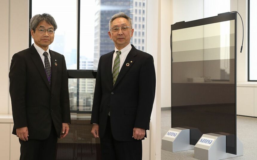 40年来の薄膜技術を活用、カネカが描く「ペロブスカイト太陽電池」が