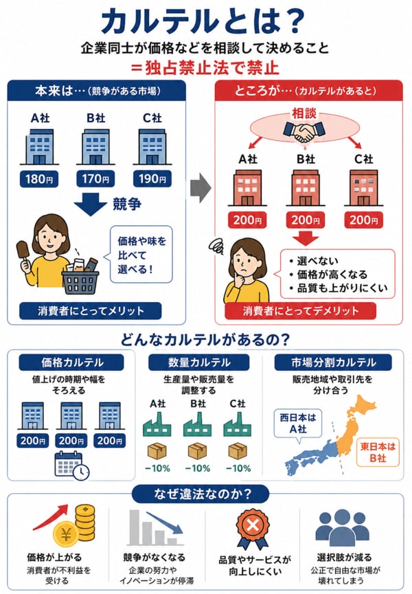 やさしく解説】公取委が価格カルテル疑いでアイスクリーム各社を調査