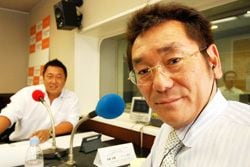 「マット安川のずばり勝負」ゲスト：松木けんこう／前田せいめい撮影