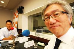 「マット安川のずばり勝負」ゲスト：西田昌司／前田せいめい撮影