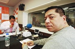 「マット安川のずばり勝負」ゲスト：佐藤優／前田せいめい撮影