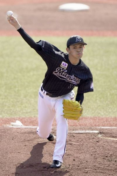 ロッテの佐々木朗希投手