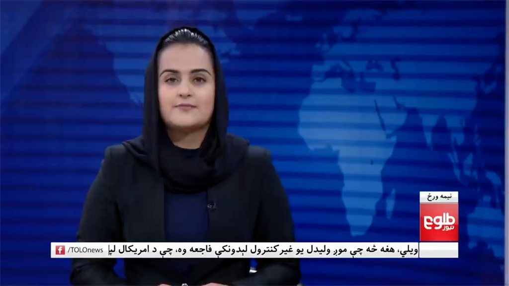 アフガニスタンのニュース放送に女性キャスター戻る