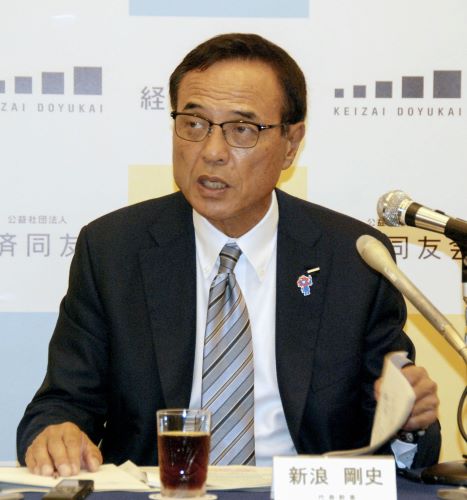 「賃金払えない企業は退出を」と発言して物議を醸す経済同友会の新浪剛史代表幹事