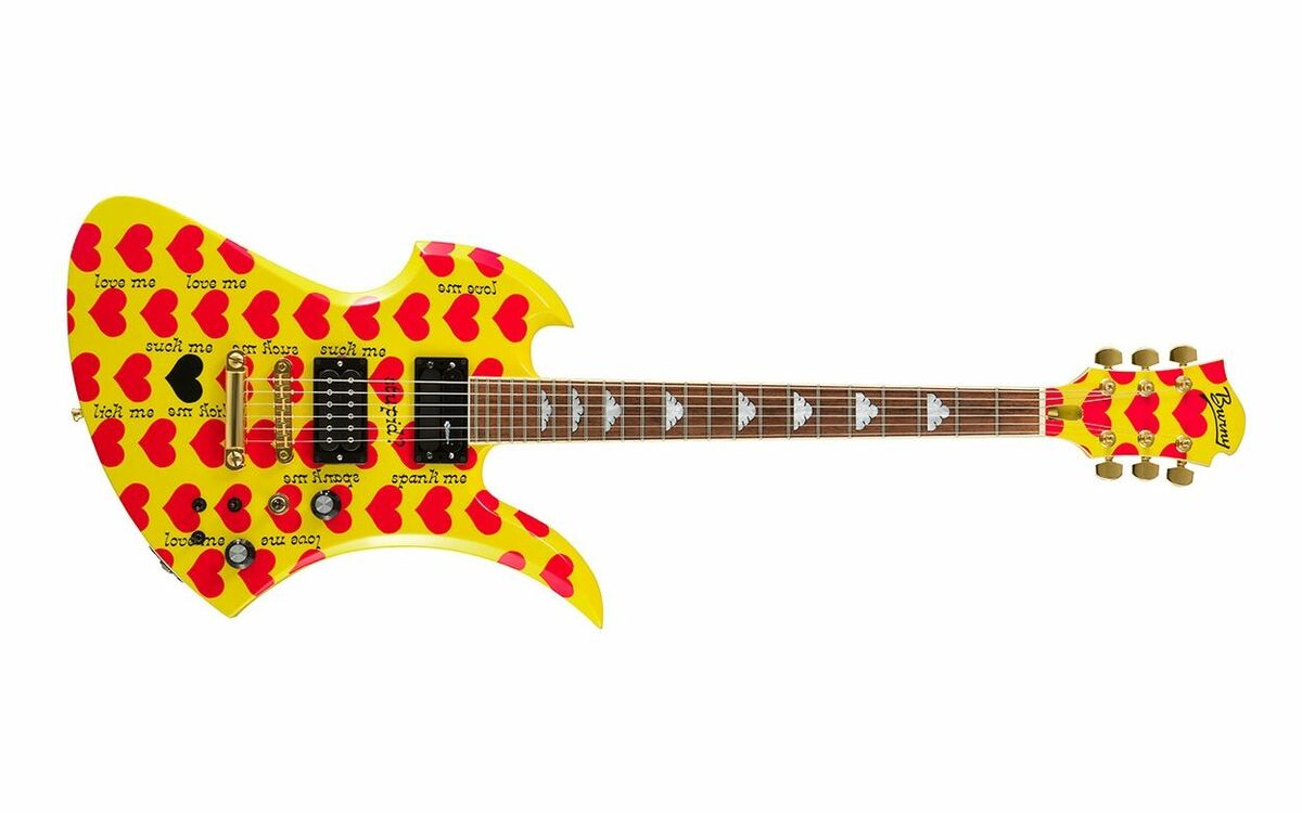 ESP レスポールタイプギター 紫 元黒夢の臣さん 瀧川一郎さんモデル