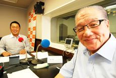 「マット安川のずばり勝負」ゲスト：藤木幸夫／前田せいめい撮影