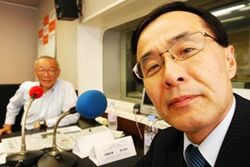 「マット安川のずばり勝負」ゲスト：浜田和幸／前田せいめい撮影