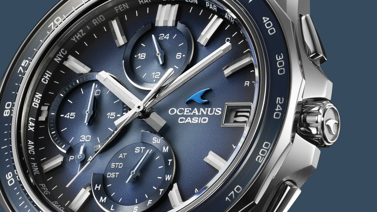オシアナス　OCW-T400 デジアナ クロノグラフ OCEANUS Classic Line オシアナス クラシックライン OCW-T4000D