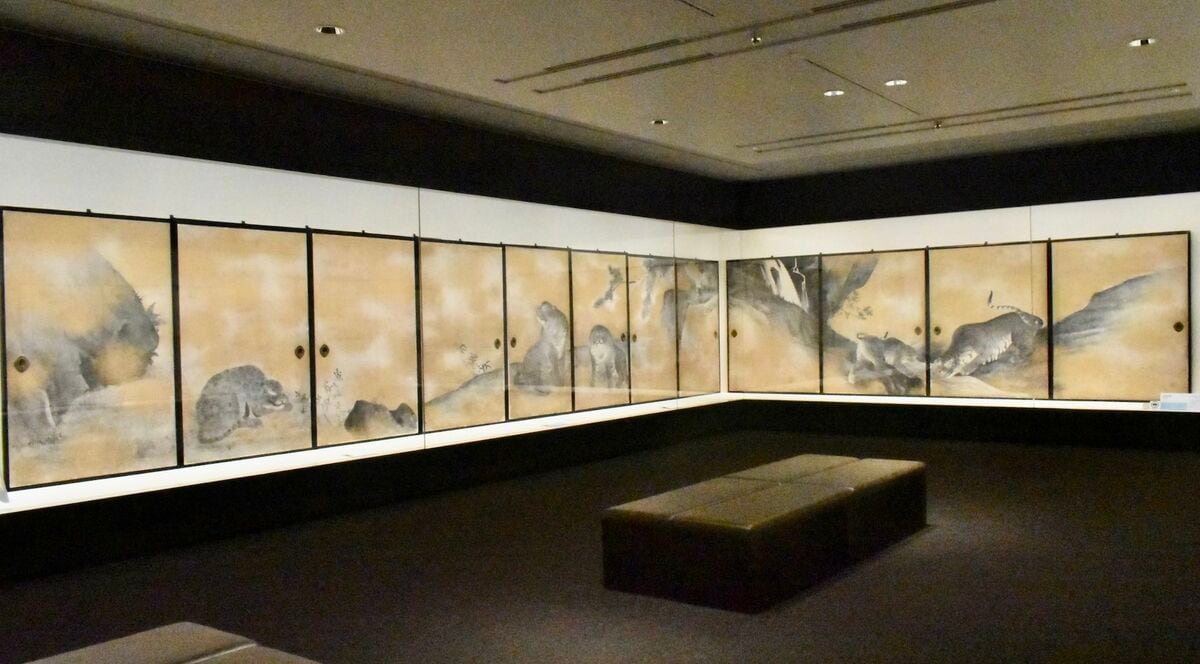 写真ギャラリー3枚め｜伊藤若冲×円山応挙の合作屏風が東京初公開