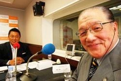 「マット安川のずばり勝負」ゲスト：藤木幸夫／前田せいめい撮影