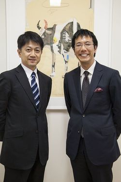 前田 琢磨氏（アイ・エム・エス・ジャパン株式会社）矢作 尚久氏（医師）