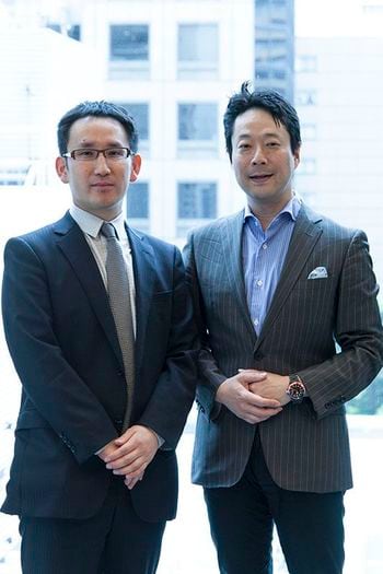 松井 信智氏、川上 浩二先生