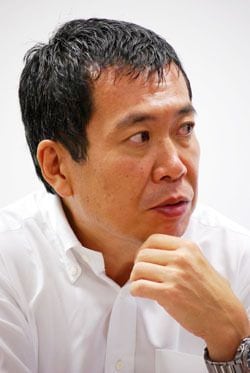 佐々木俊尚氏／前田せいめい撮影