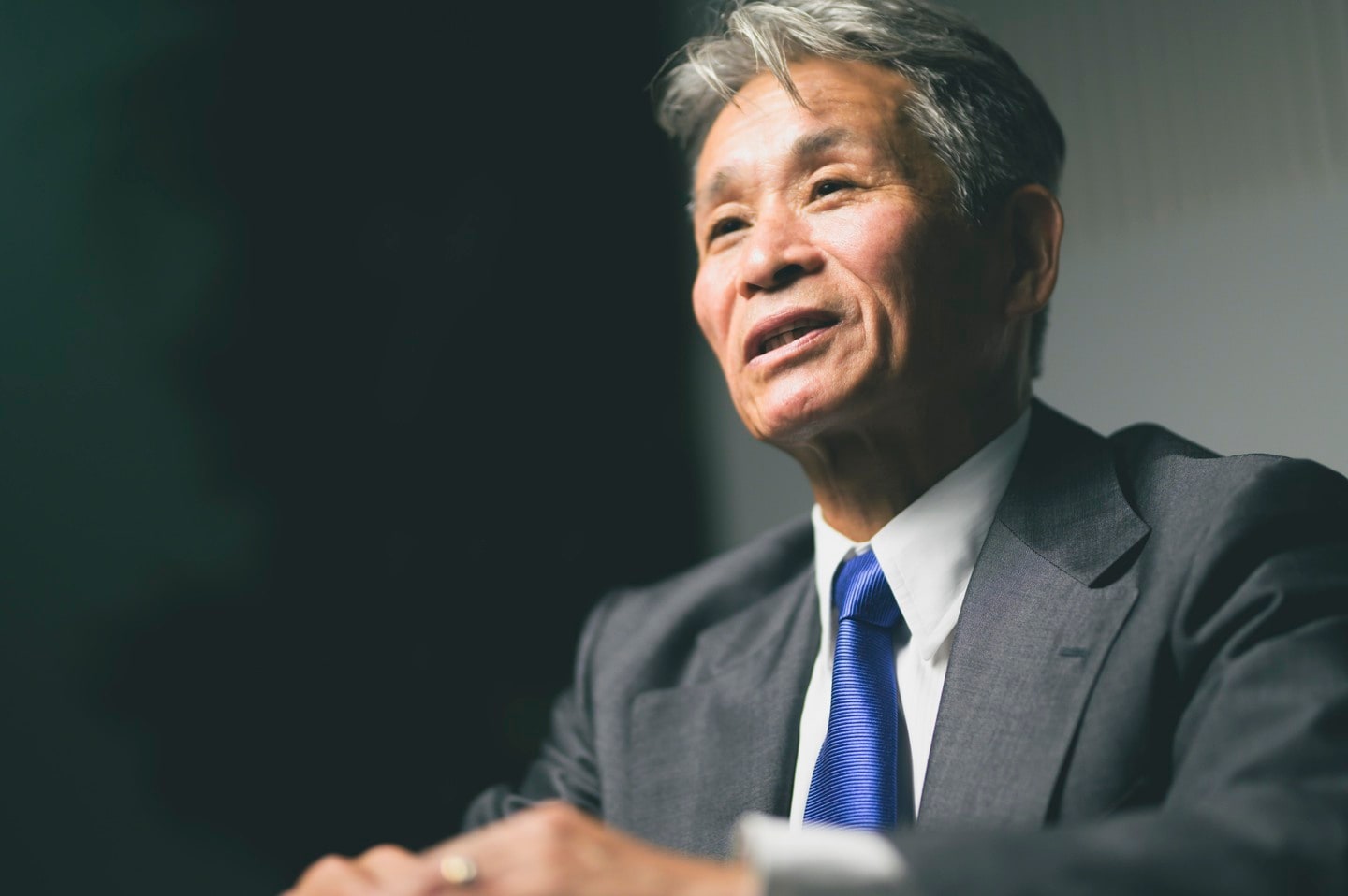 SOMPOコミュニケーションズ社長 林祥晃氏（撮影：冨田望）