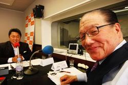 「マット安川のずばり勝負」ゲスト：藤木幸夫／前田せいめい撮影