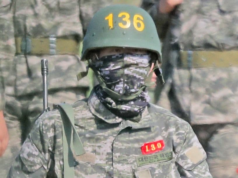 韓国軍　陸軍　軍服　兵役　軍人