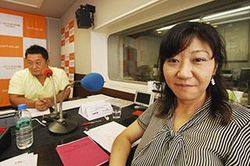 「マット安川のずばり勝負」ゲスト：内田聖子／前田せいめい撮影