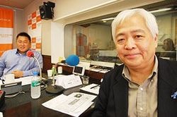 「マット安川のずばり勝負」ゲスト：藤井厳喜／前田せいめい撮影