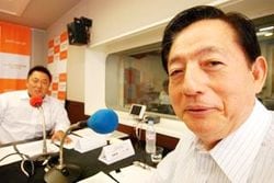 「マット安川のずばり勝負」ゲスト：太田昭宏／前田せいめい撮影