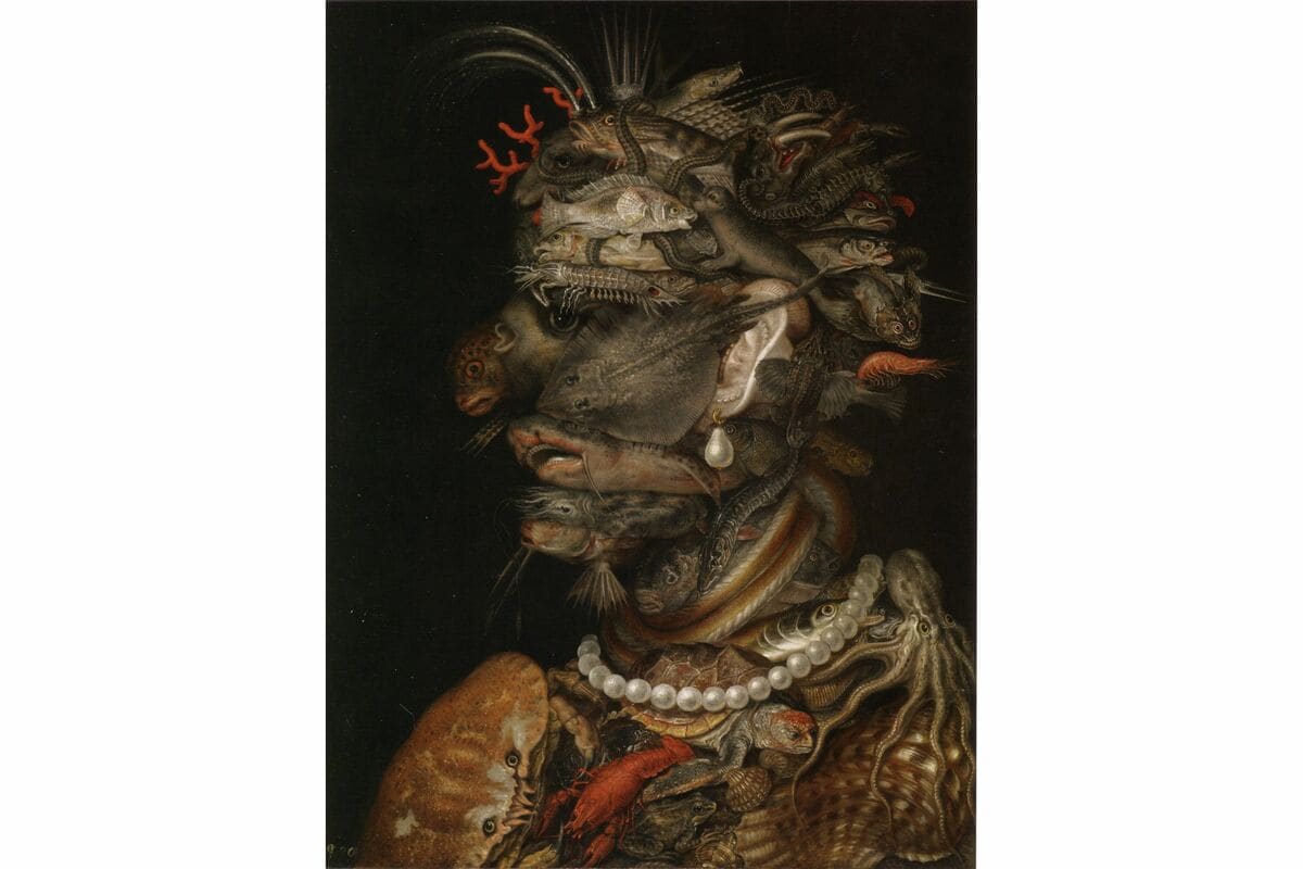 風変わりな肖像と評価されている「四季」と「四大元素」の連作