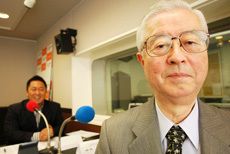 「マット安川のずばり勝負」ゲスト：田久保忠衛／前田せいめい撮影