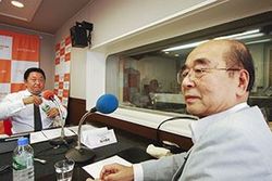 「マット安川のずばり勝負」ゲスト：浅川博忠／前田せいめい撮影