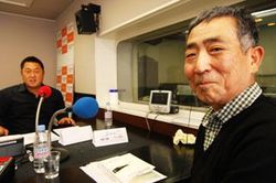 「マット安川のずばり勝負」ゲスト:稲村公望/前田せいめい撮影