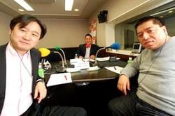 「マット安川のずばり勝負」ゲスト：円山法昭、佐藤優／前田せいめい撮影