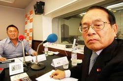 「マット安川のずばり勝負」ゲスト：平沢勝栄／前田せいめい撮影