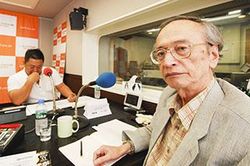 「マット安川のずばり勝負」ゲスト：宮崎正弘／前田せいめい撮影