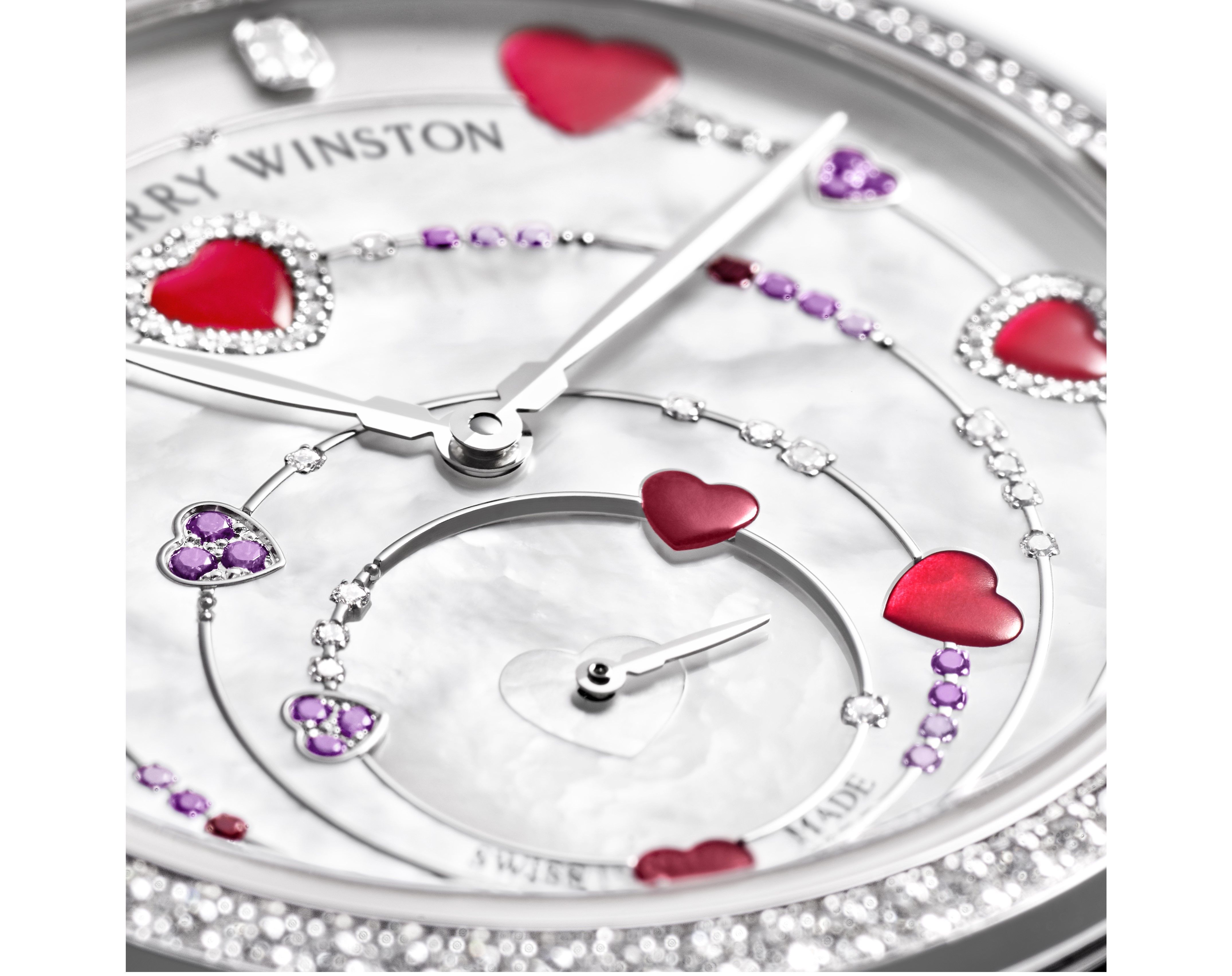 ヴァレンタインを甘く彩るジュエリーウォッチ3選 ハリー・ウィンストン