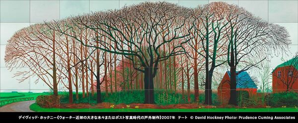 現代美術の最高峰・デイヴィッド・ホックニー、芸術に最も必要なものは「愛」 東京都現代美術館にて「デイヴィッド・ホックニー展」開催(2/2) |  JBpress (ジェイビープレス)