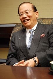 武藤敏郎氏／前田せいめい撮影