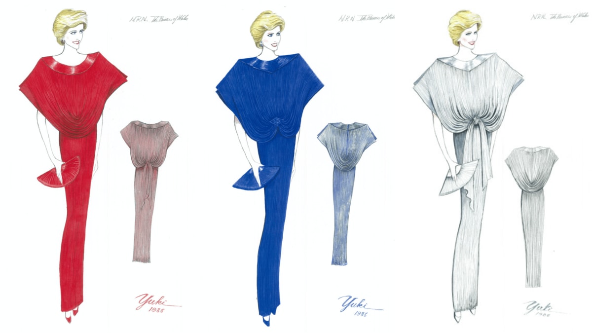 来日時のドレスを手掛けた日本人だけが知る、ダイアナ妃の真実 モード