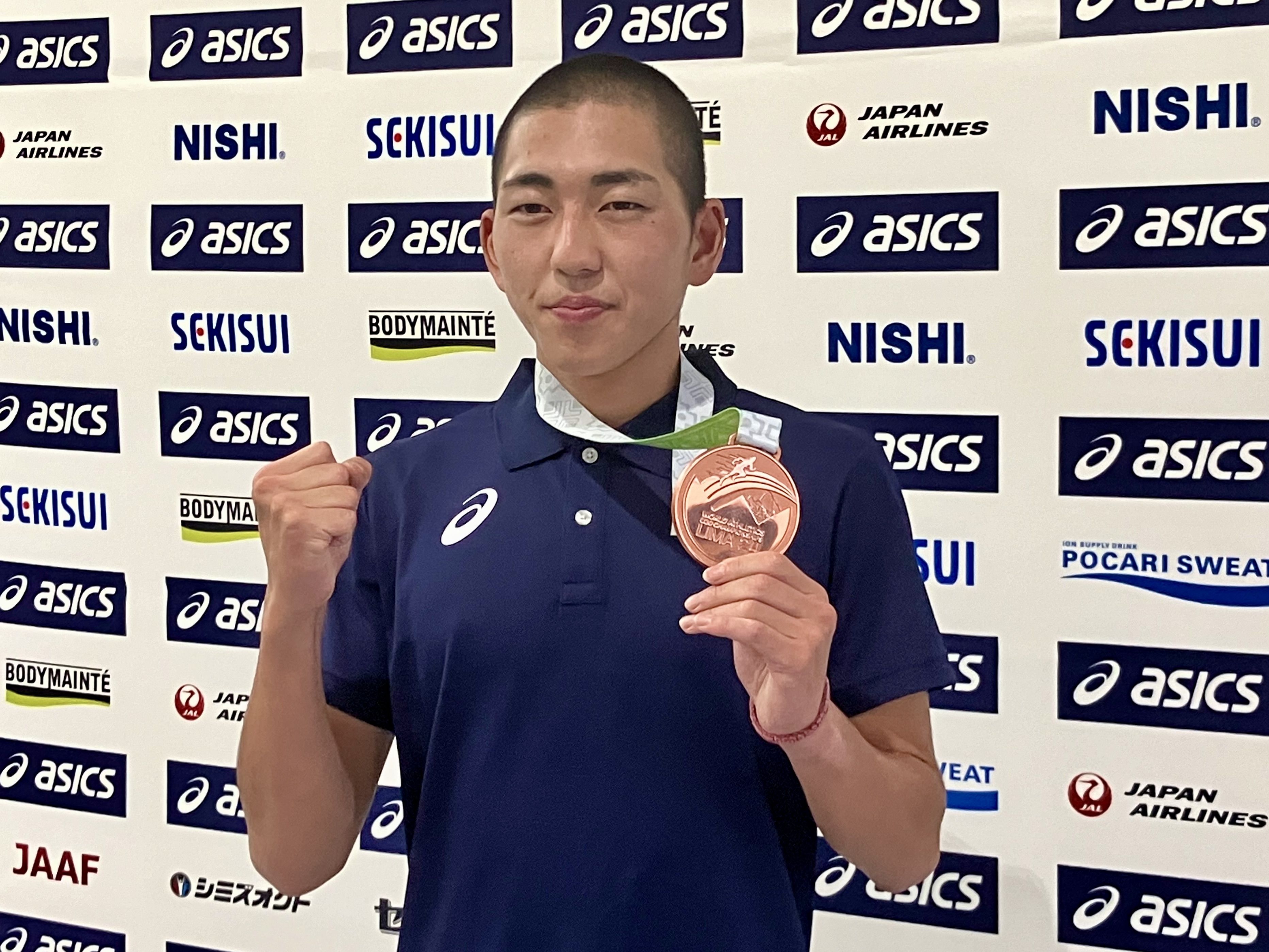 今季無敵の最強高校生・落合晃がU20世界選手権の男子800mで銅メダル