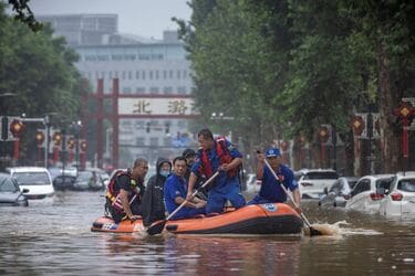 写真ギャラリー2枚め｜中国・北京の大洪水は「人災」、治水失敗の皇帝