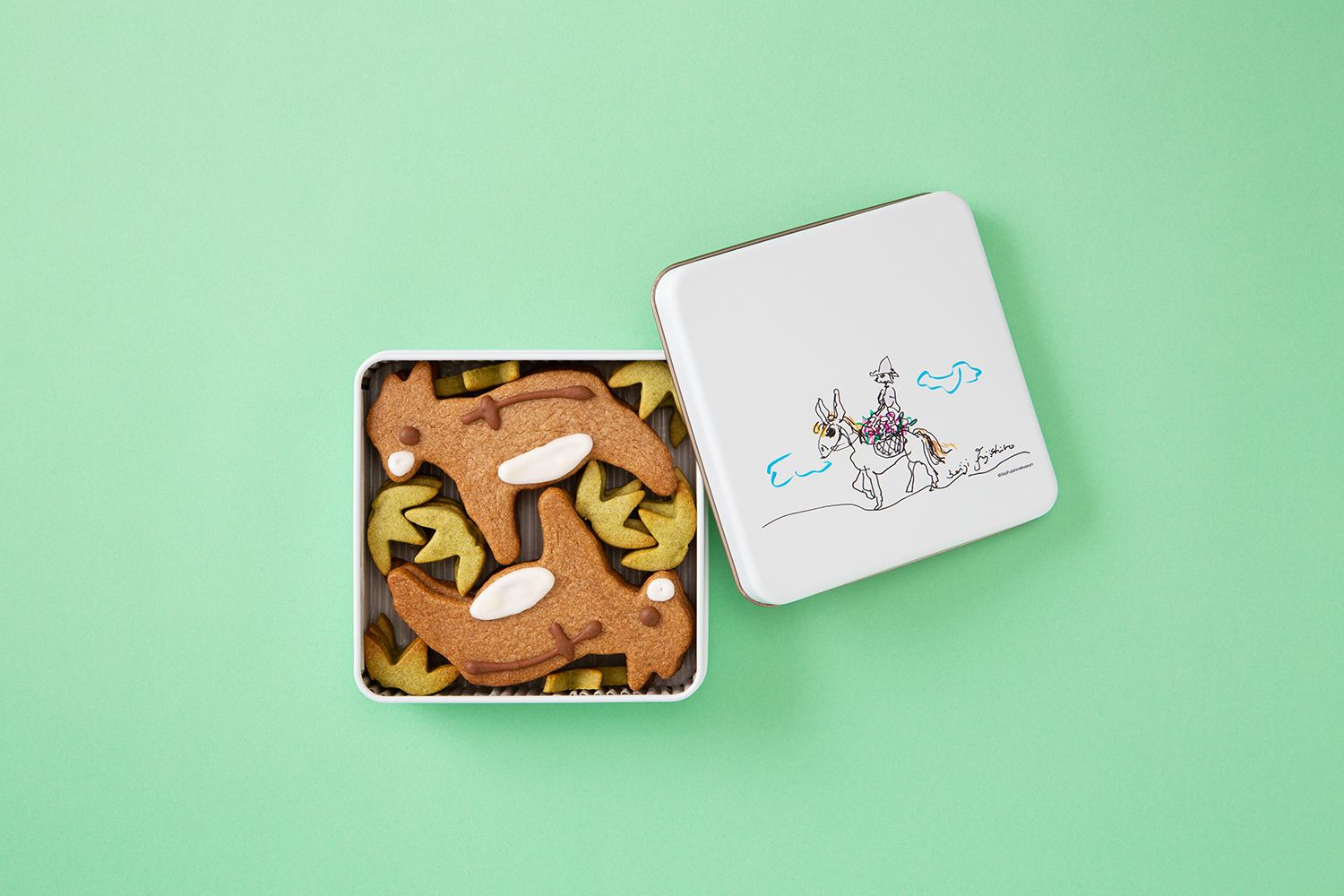 広島・尾道の新名物。ロバ牧場のかわいくておいしい、クッキー缶