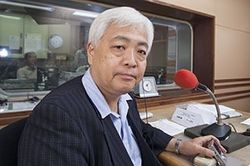 「マット安川のずばり勝負」ゲスト：藤井厳喜／前田せいめい撮影