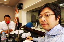 「マット安川のずばり勝負」ゲスト：朝比奈一郎／前田せいめい撮影