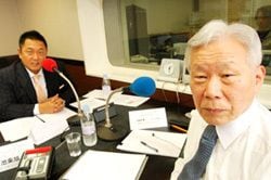 「マット安川のずばり勝負」ゲスト：池東旭／前田せいめい撮影