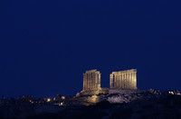 満月の夜 古代遺跡を深夜まで楽しむ - ギリシャ