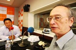 「マット安川のずばり勝負」ゲスト：宮崎正弘／前田せいめい撮影