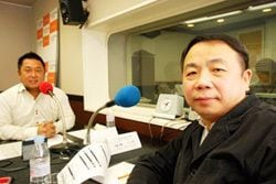 「マット安川のずばり勝負」ゲスト:石平(せきへい)/前田せいめい撮影