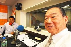 「マット安川のずばり勝負」ゲスト：平野貞夫／前田せいめい撮影