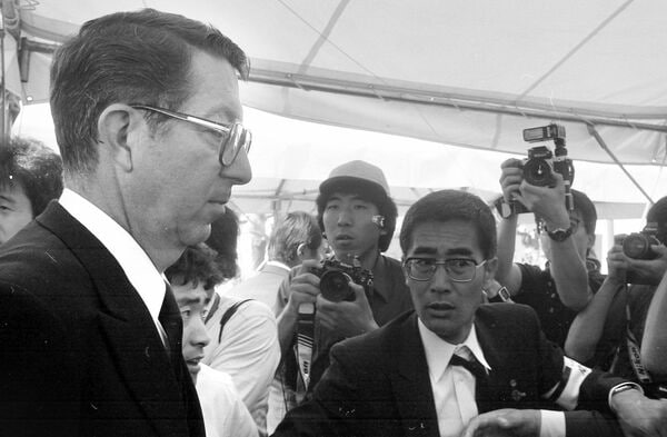 写真ルポ】日航ジャンボ機墜落事故の1年後、御巣鷹の尾根に響い