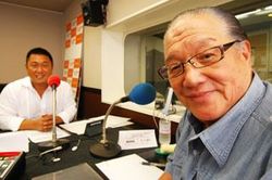 「マット安川のずばり勝負」ゲスト：藤木幸夫／前田せいめい撮影